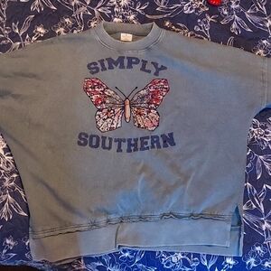 Simply southern butterfly sweater